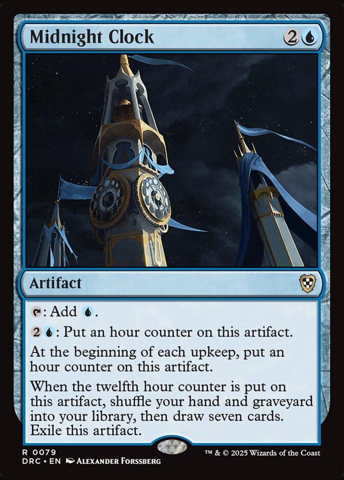 Midnight Clock, Aetherdrift Commander · 0079