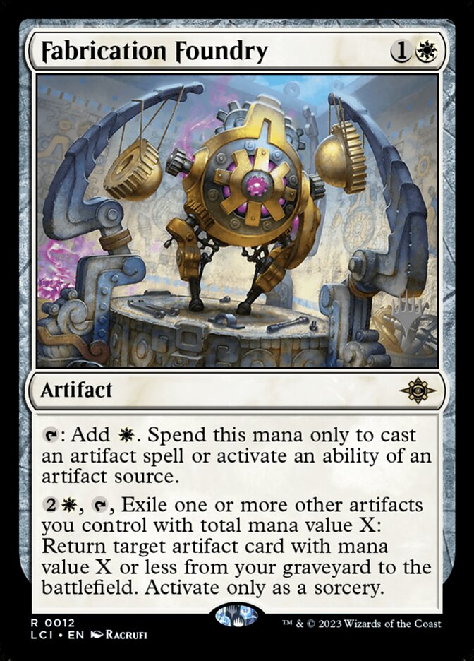 Fabrication Foundry, The Lost Caverns of Ixalan Promos · 0012