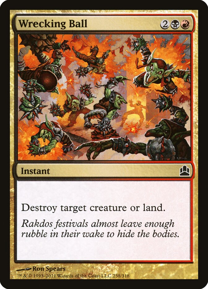 Wrecking Ball, Commander 2011 · 238/318