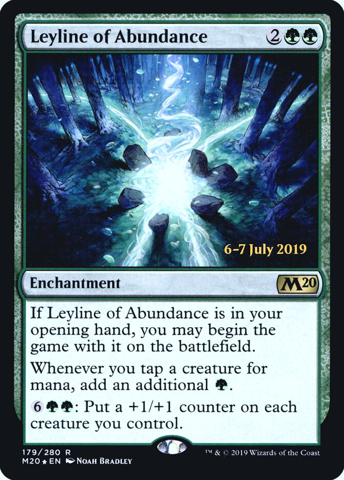 Leyline of Abundance, Core Set 2020 Promos · 179/280