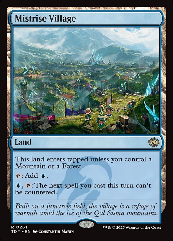 Mistrise Village, Tarkir: Dragonstorm · 0261