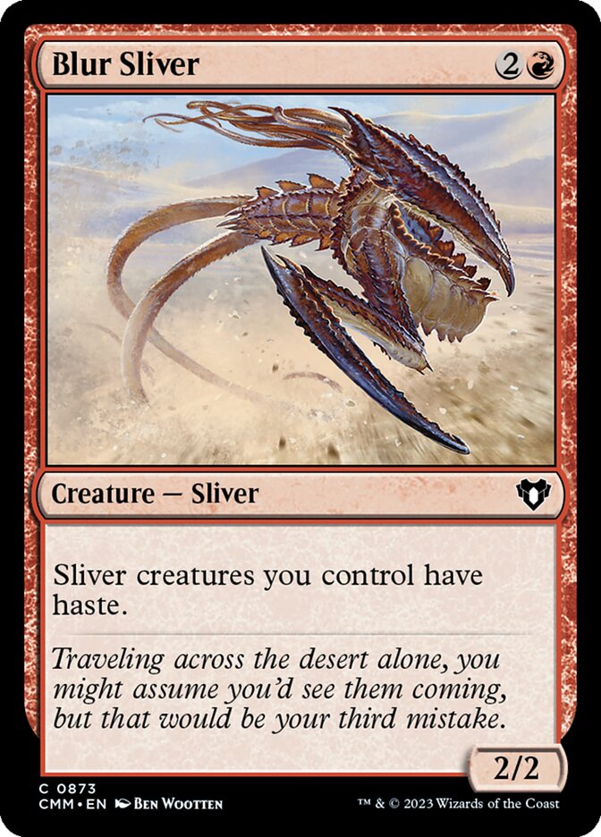 Blur Sliver, Commander Masters · 0873