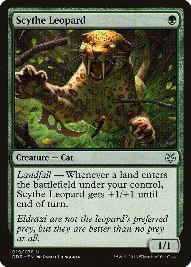 Scythe Leopard, Duel Decks: Nissa vs. Ob Nixilis · 019/076