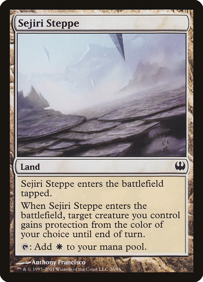Sejiri Steppe, Duel Decks: Knights vs. Dragons · 36/81