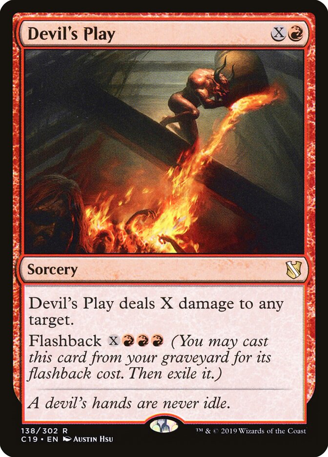 Devil's Play, Commander 2019 · 138/302