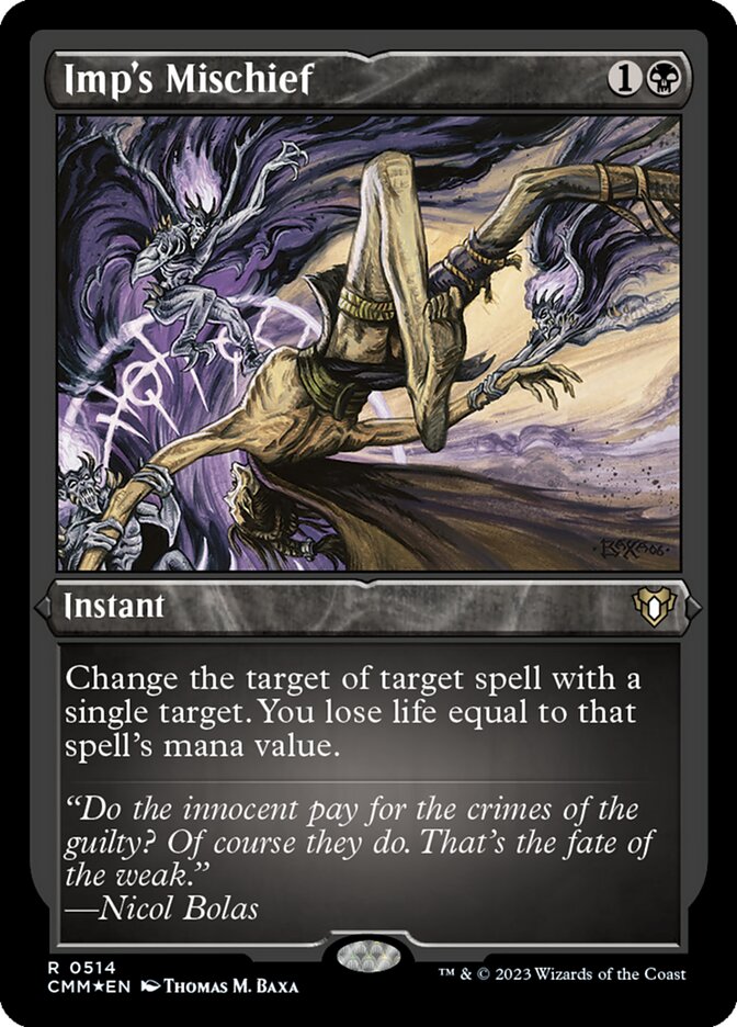 Imp's Mischief, Commander Masters · 0514