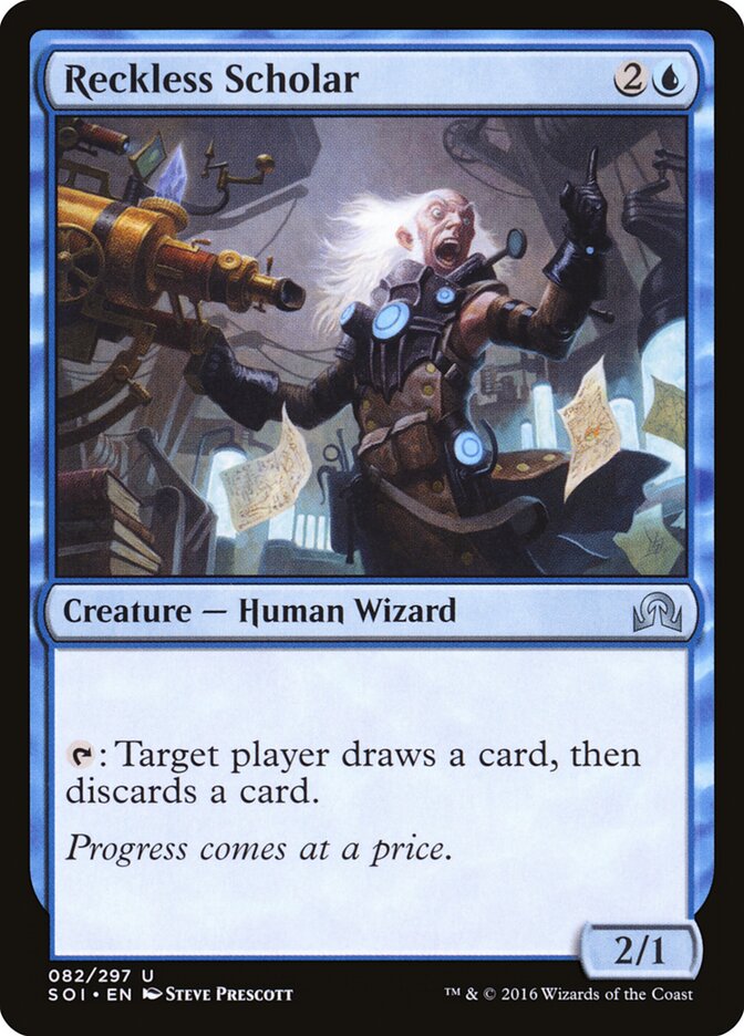 Reckless Scholar, Shadows over Innistrad · 082/297