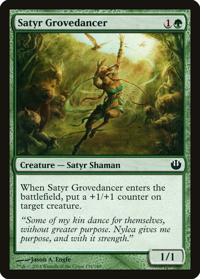 Satyr Grovedancer, Journey into Nyx · 139/165