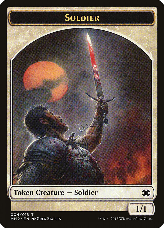 Soldier, Modern Masters 2015 Tokens · 004