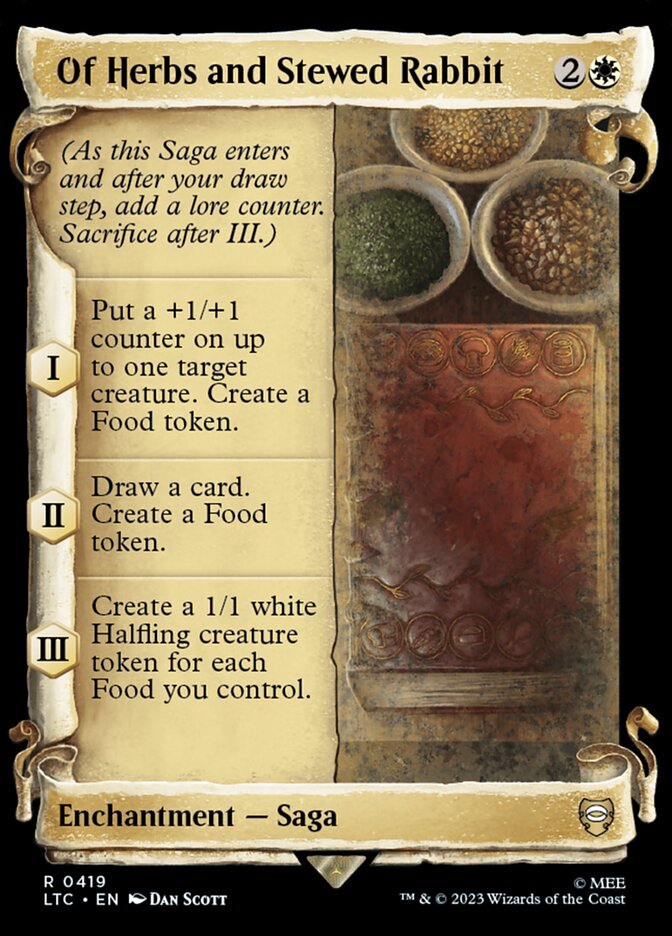 Of Herbs and Stewed Rabbit, Tales of Middle-earth Commander · 0419