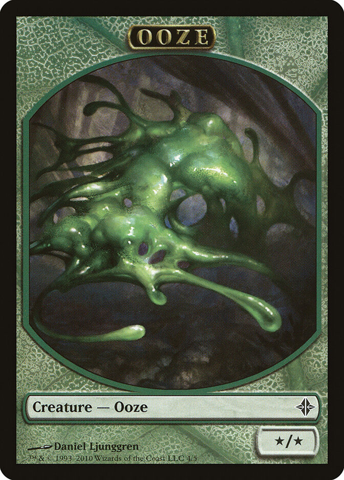 Ooze, Rise of the Eldrazi Tokens · 4