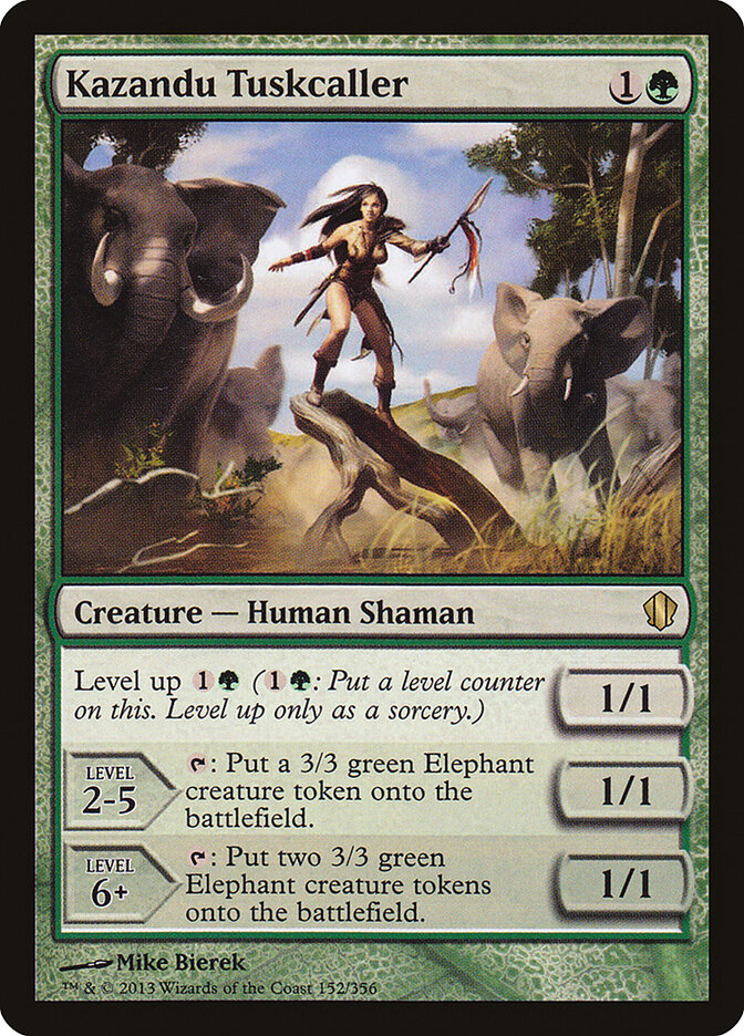 Kazandu Tuskcaller, Commander 2013 · 152/356
