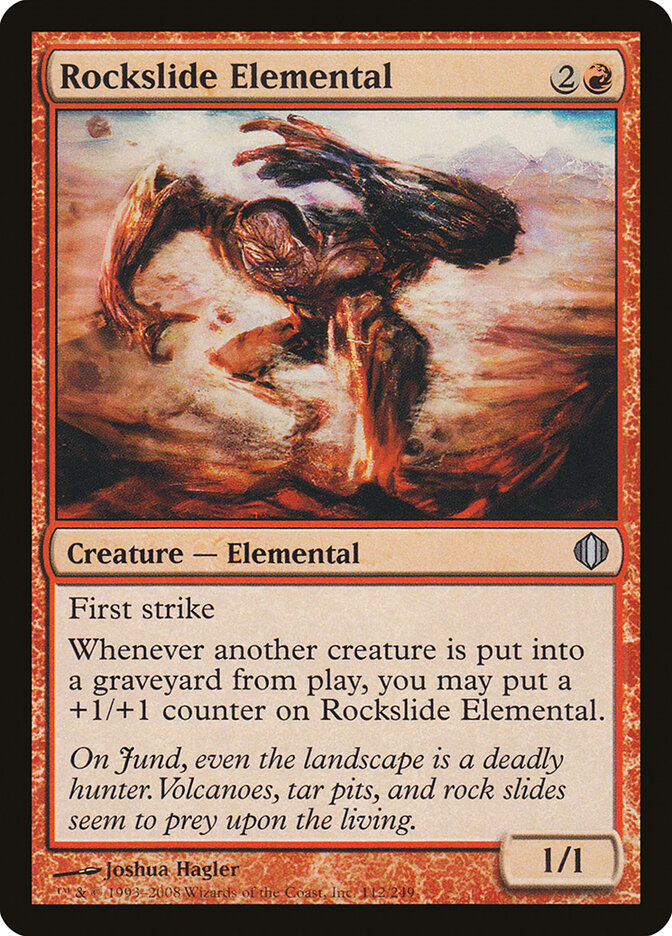 Rockslide Elemental, Shards of Alara · 112/249