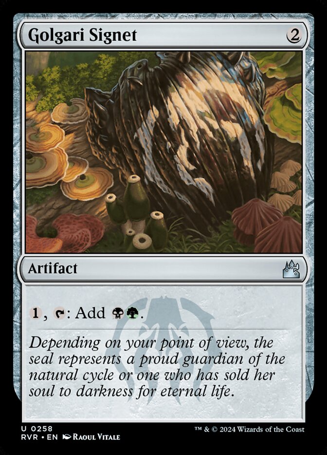 Golgari Signet, Ravnica Remastered · 0258