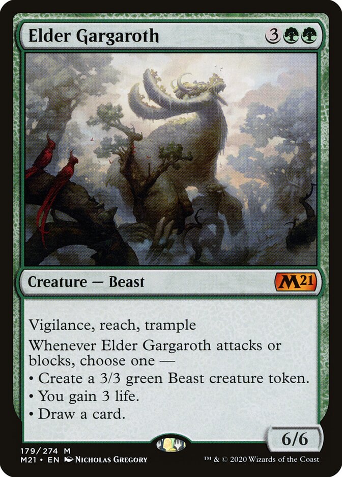 Elder Gargaroth, Core Set 2021 · 179/274