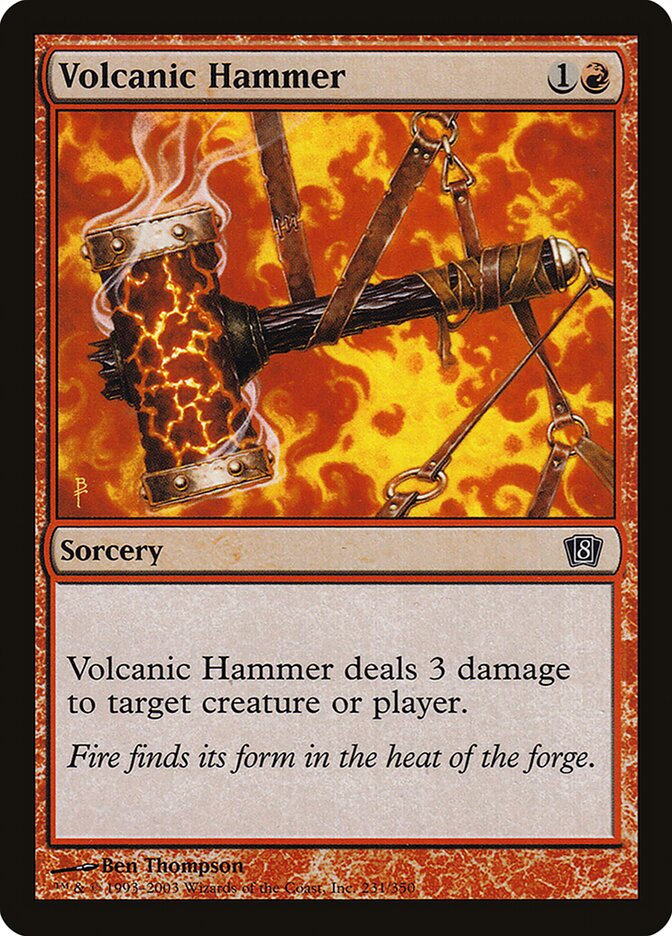 Volcanic Hammer, Eighth Edition · 231-star
