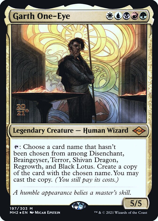 Garth One-Eye, Modern Horizons 2 Promos · 197/303