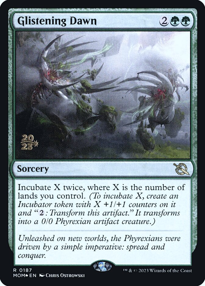 Glistening Dawn, March of the Machine Promos · 0187