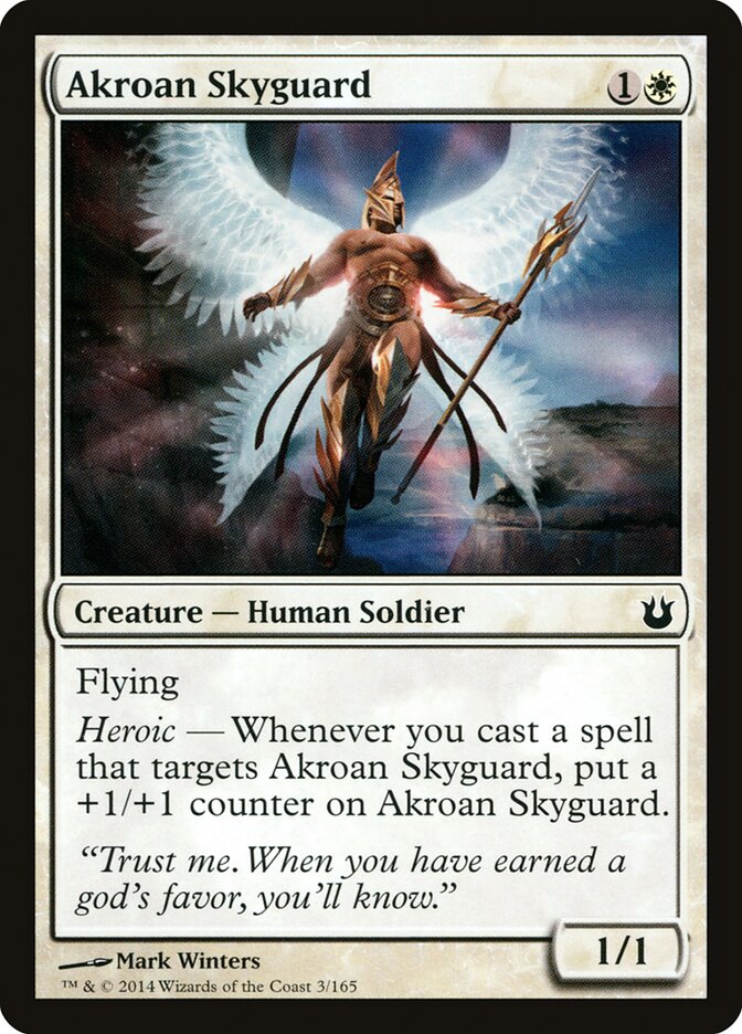 Akroan Skyguard, Born of the Gods · 3/165