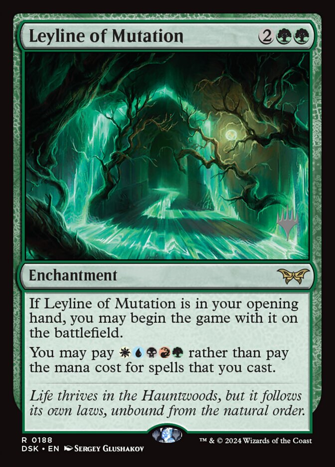 Leyline of Mutation, Duskmourn: House of Horror Promos · 0188