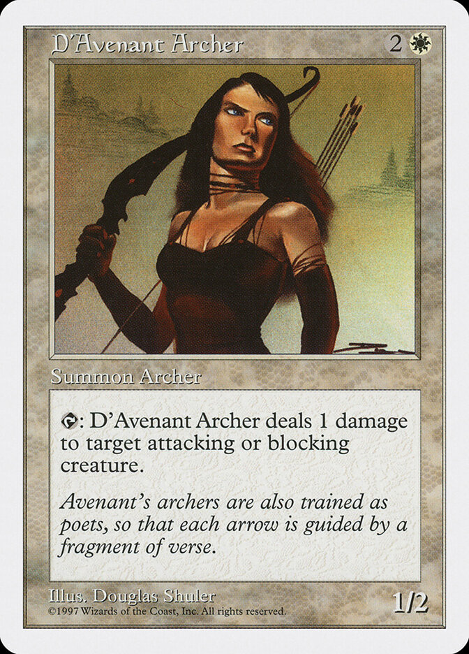 D'Avenant Archer, Fifth Edition · 23