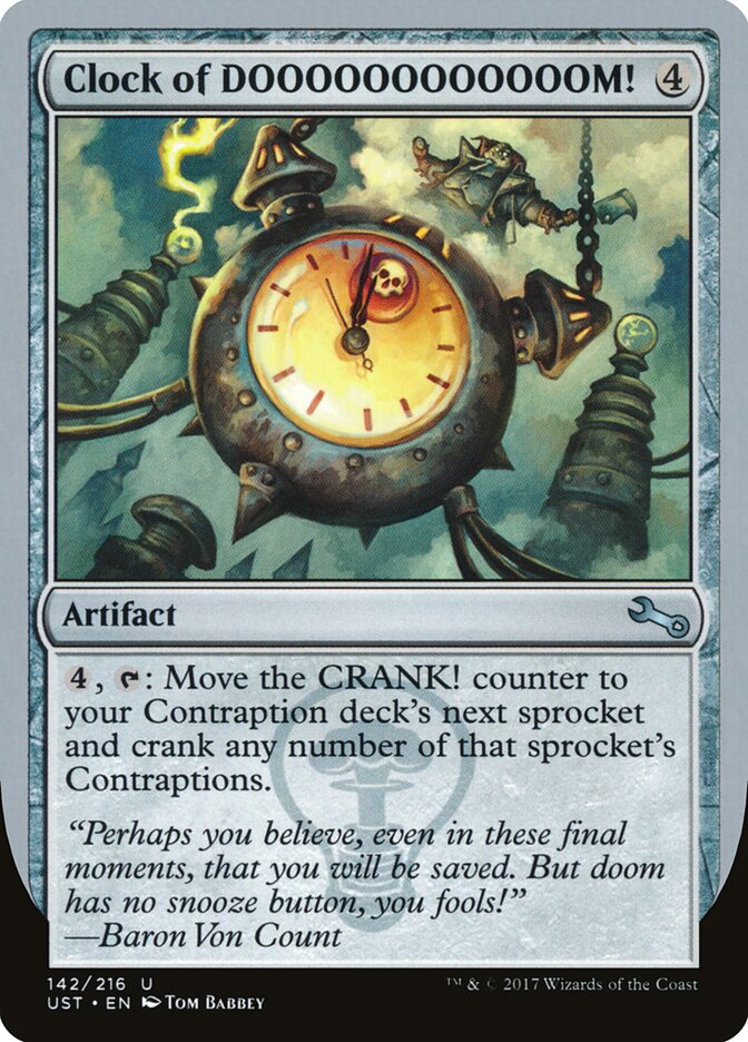 Clock of DOOOOOOOOOOOOM!, Unstable · 142/216