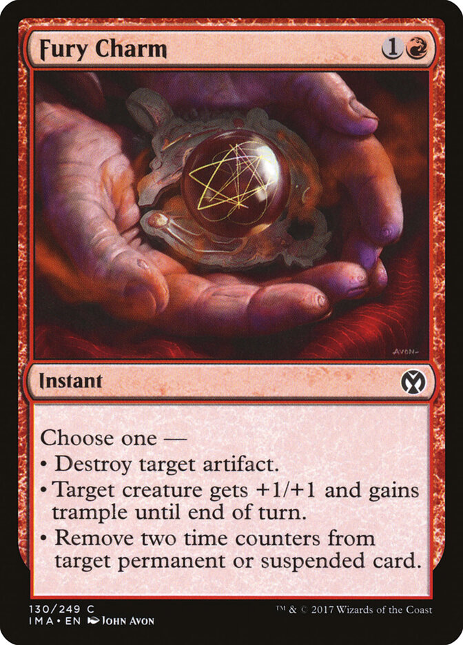 Fury Charm, Iconic Masters · 130/249