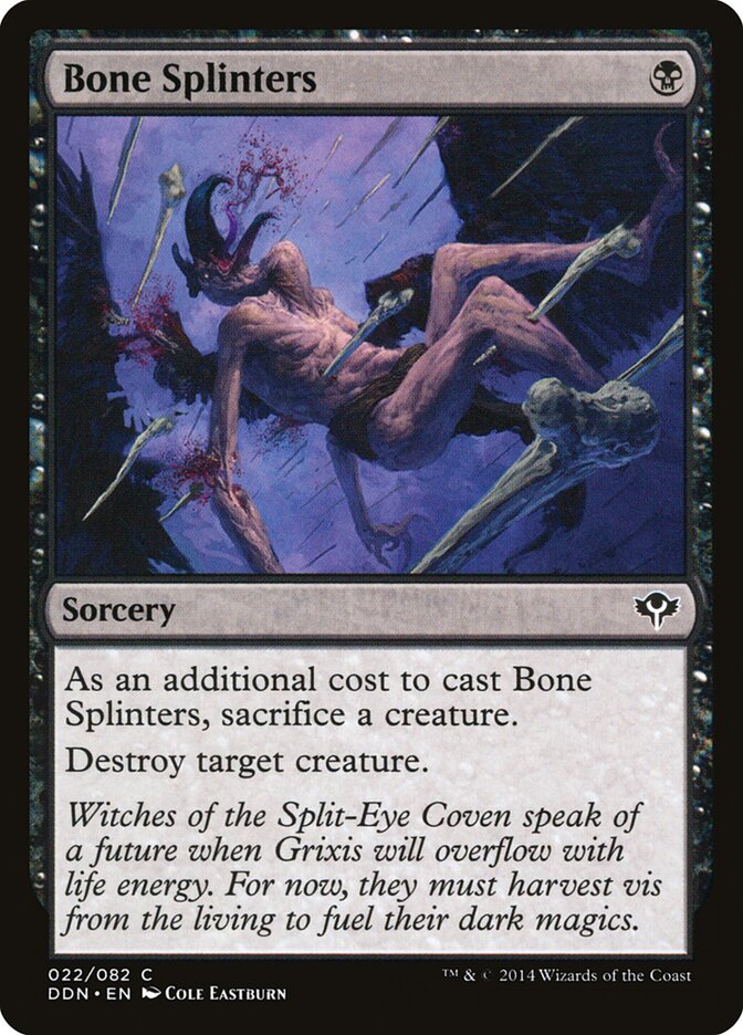 Bone Splinters, Duel Decks: Speed vs. Cunning · 022/082