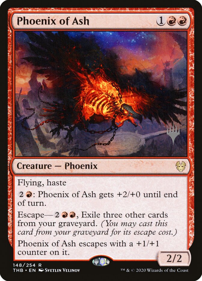 Phoenix of Ash, Theros Beyond Death Promos · 148/254