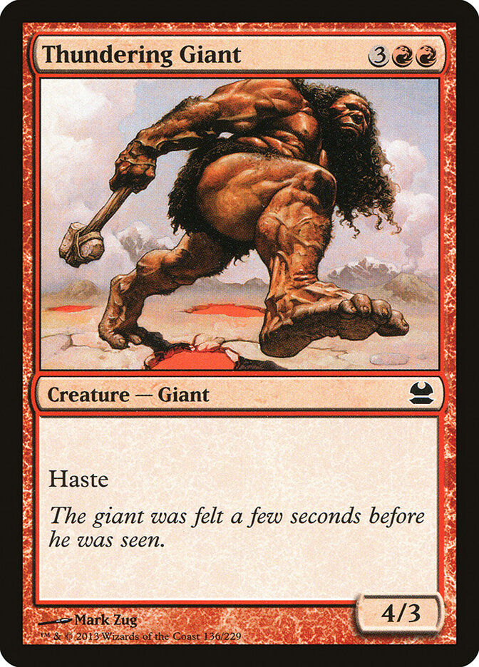 Thundering Giant, Modern Masters · 136/229