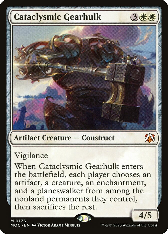 Cataclysmic Gearhulk, March of the Machine Commander · 0176
