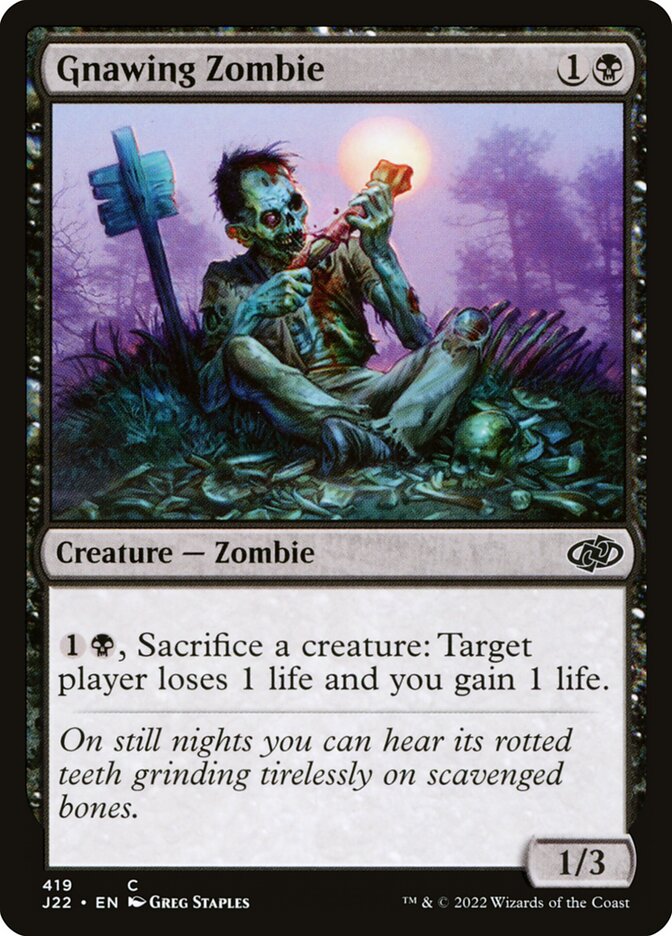 Gnawing Zombie, Jumpstart 2022 · 419