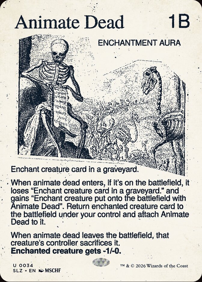 Animate Dead, The Zeta Set · 0034