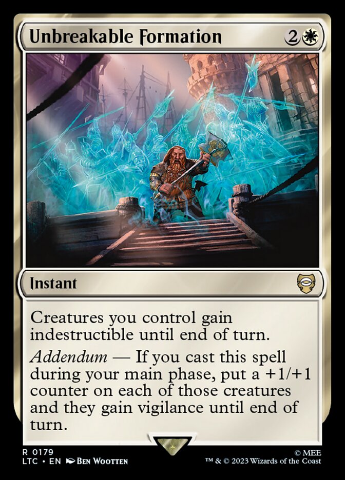 Unbreakable Formation, Tales of Middle-earth Commander · 0179