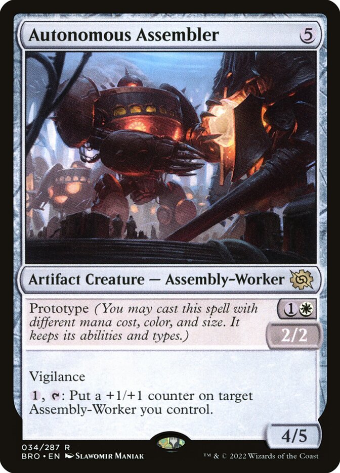 Autonomous Assembler, The Brothers' War · 034/287