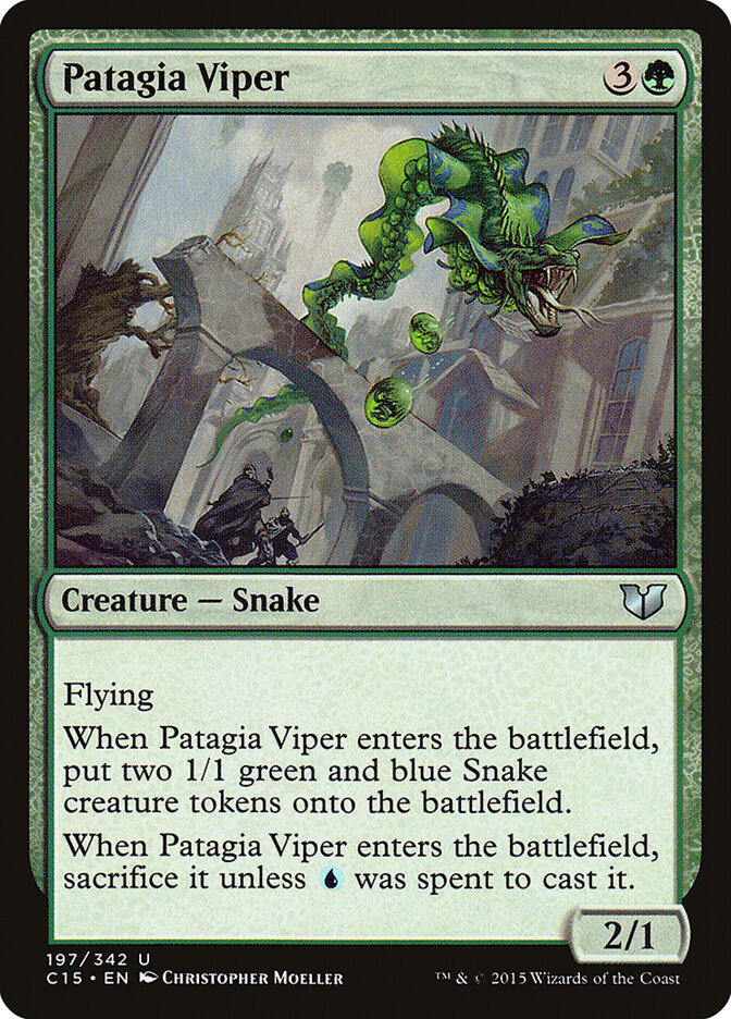 Patagia Viper, Commander 2015 · 197/342