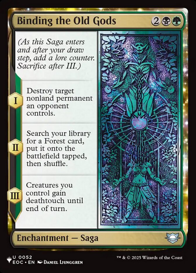 Binding the Old Gods, The List · eoc-52