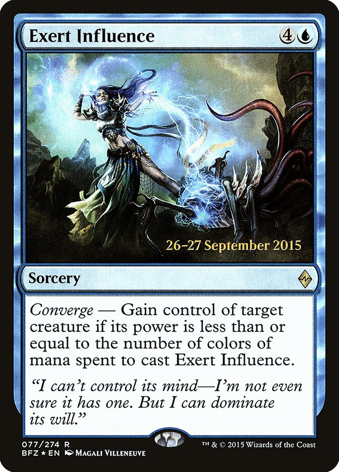 Exert Influence, Battle for Zendikar Promos · 077/274