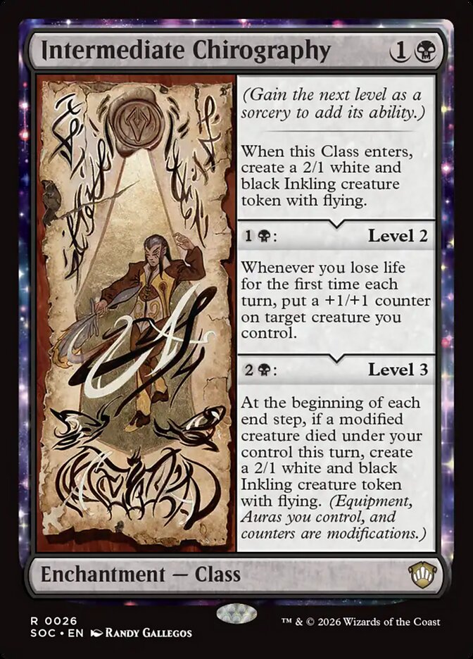 Intermediate Chirography, Secrets of Strixhaven Commander · 0026