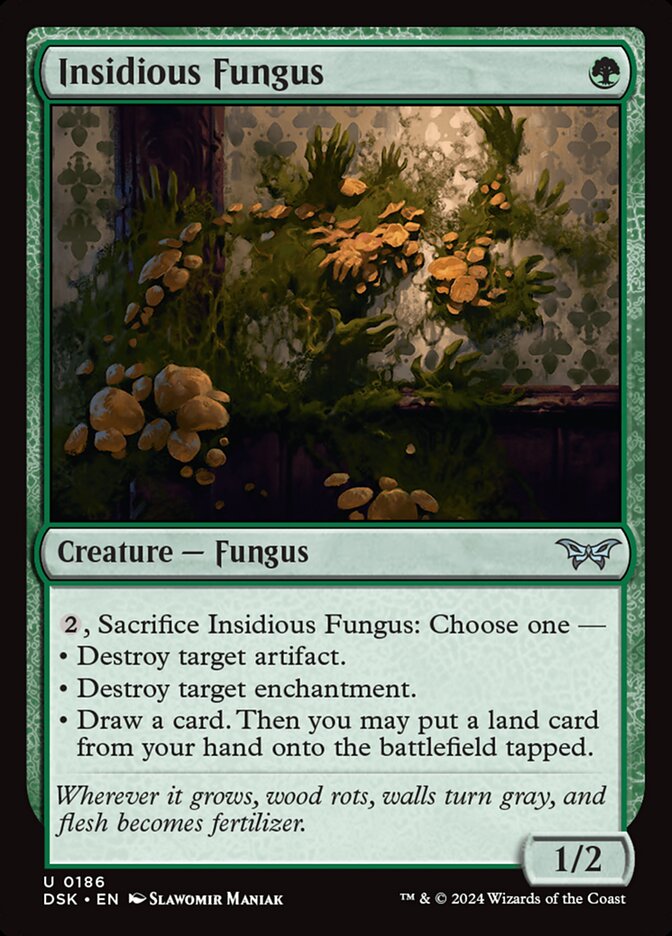 Insidious Fungus, Duskmourn: House of Horror · 0186
