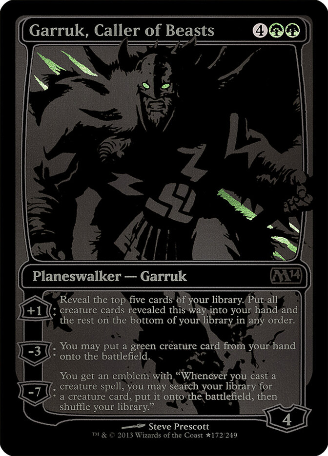 Garruk, Caller of Beasts, San Diego Comic-Con 2013 · 172-star