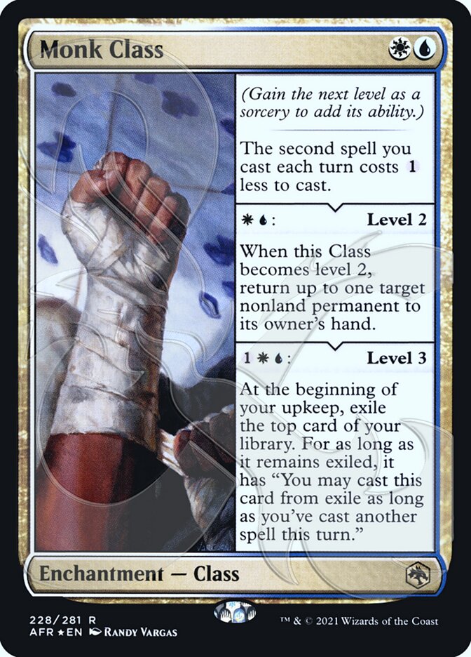 Monk Class, Adventures in the Forgotten Realms Promos · 228a