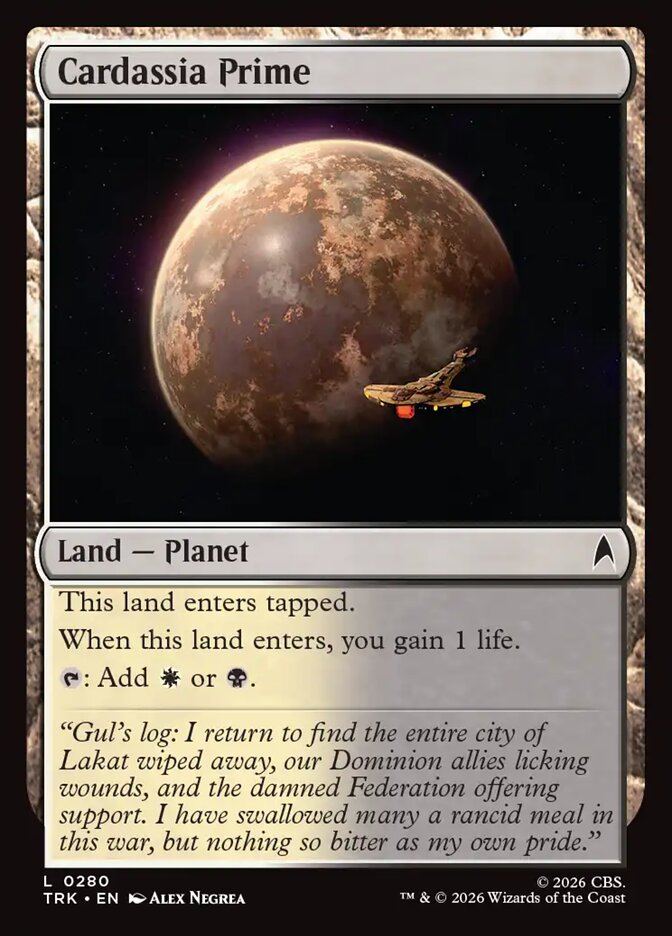 Cardassia Prime, Star Trek · 0280