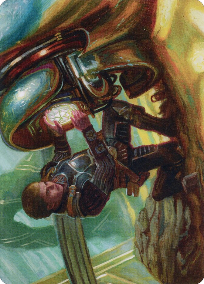 Urza, Powerstone Prodigy // Urza, Powerstone Prodigy, The Brothers' War Art Series · 035