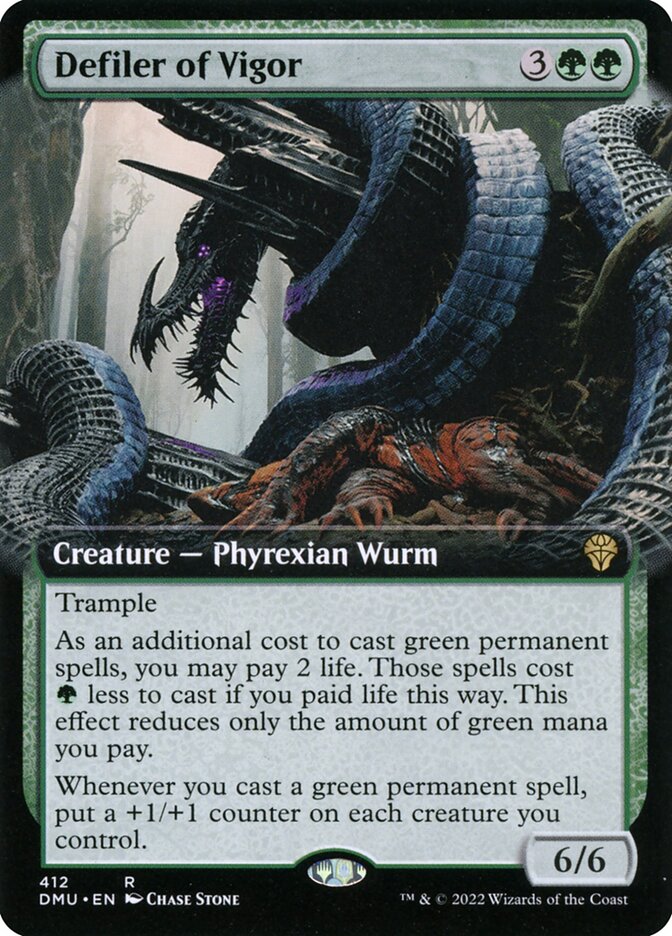 Defiler of Vigor, Dominaria United · 412