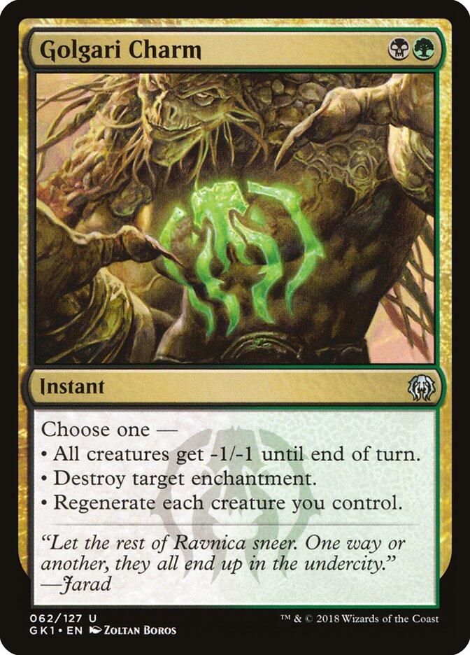 Golgari Charm, GRN Guild Kit · 062/127
