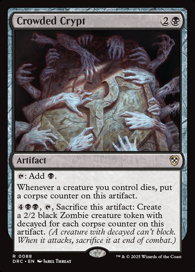 Crowded Crypt, Aetherdrift Commander · 0088