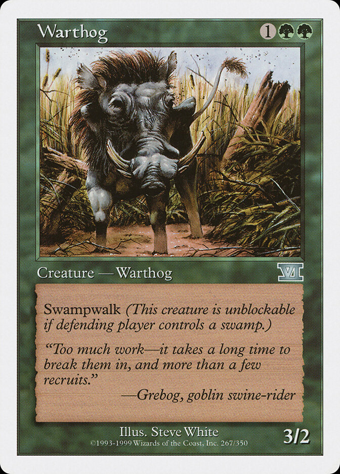 Warthog, Classic Sixth Edition · 267/350