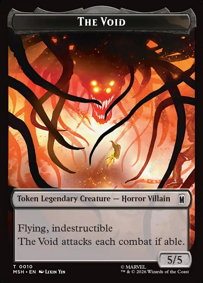 The Void, Marvel Super Heroes Tokens · 0010