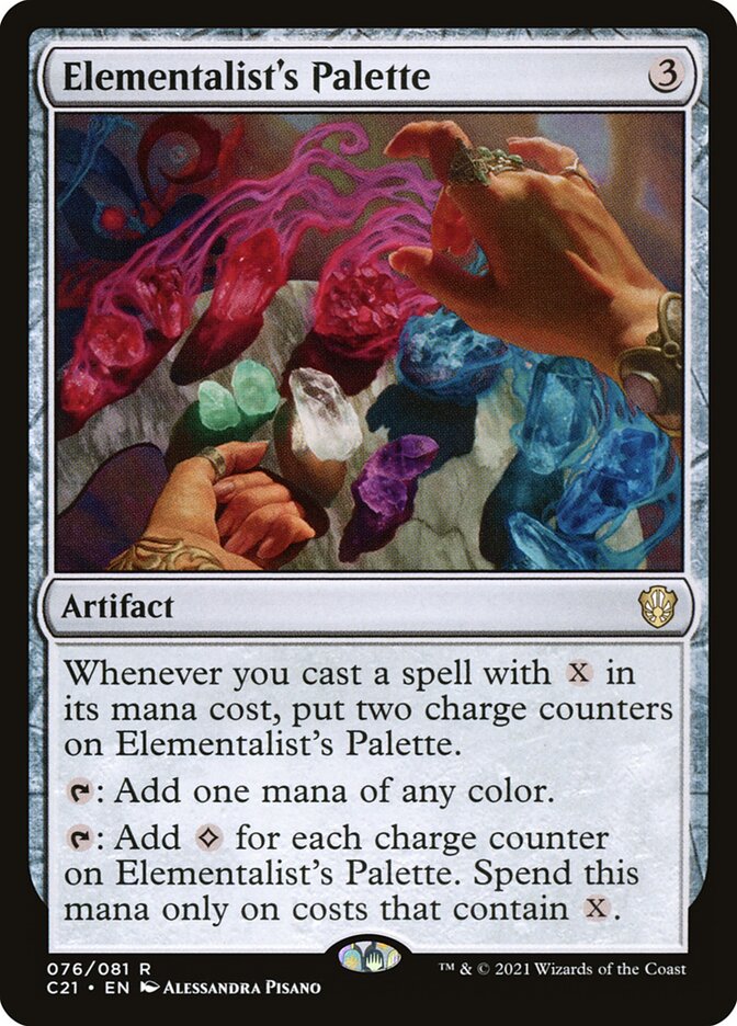 Elementalist's Palette, Commander 2021 · 076/081
